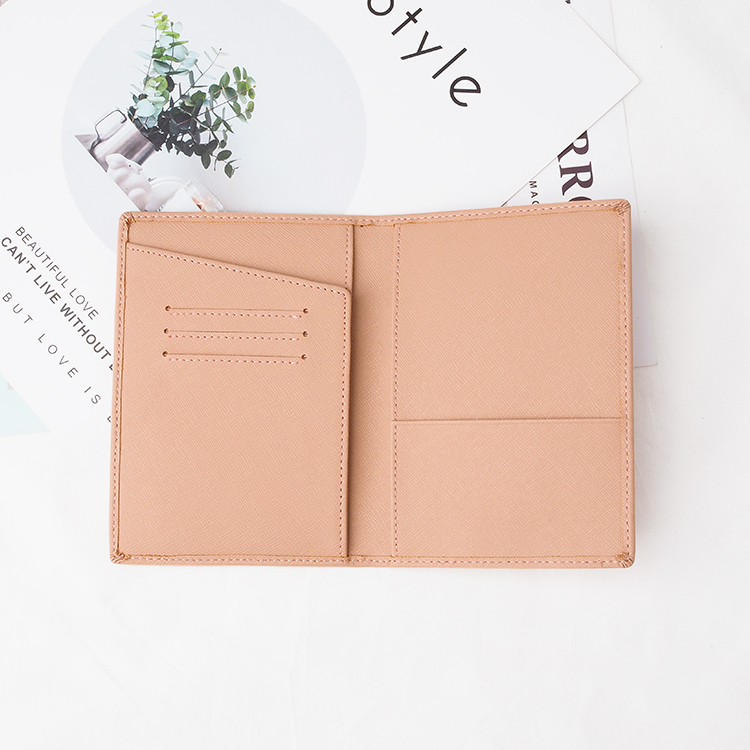 custom genuine leather passport wallet leather travel passport wallet
