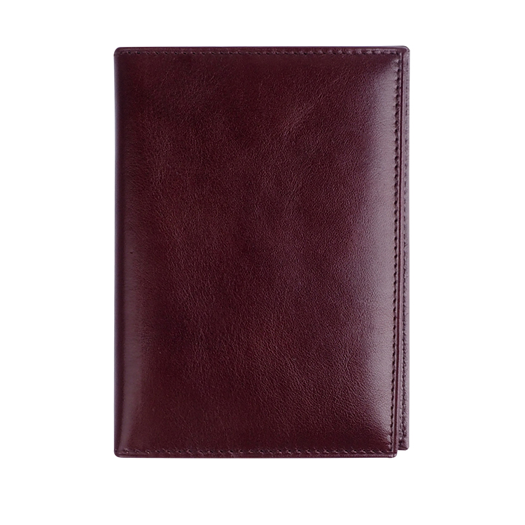 wholesale personalized custom logo genuine leather passport cover