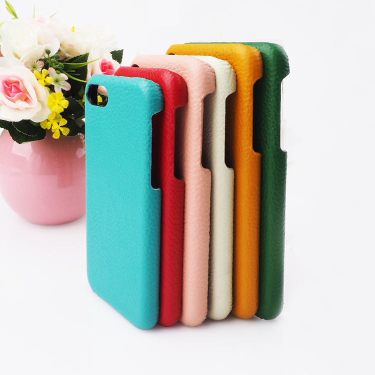 Wholesale Popular Inside Suede Genuine Leather Cell Phone Case for iphone X Xs X max