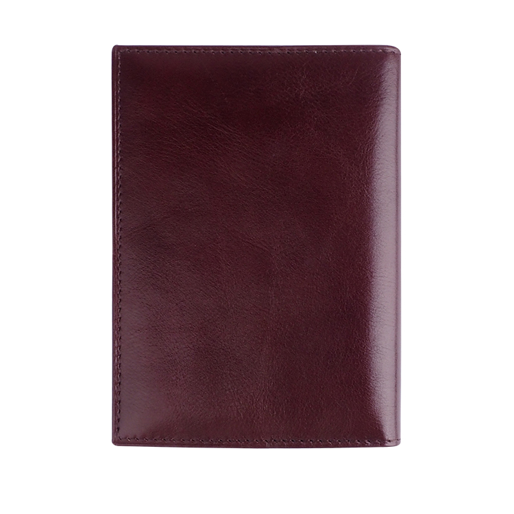 wholesale personalized custom logo genuine leather passport cover