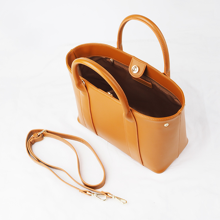 High quality Leather square mini top handle shoulder handbag for lady crossbag