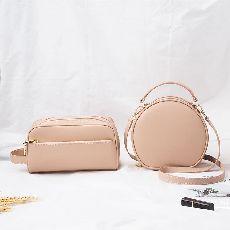 Manufacture Wholesale Fashion Real Leather Simple Women Crossbody Bag