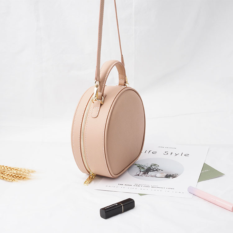 Manufacture Wholesale Fashion Real Leather Simple Women Crossbody Bag