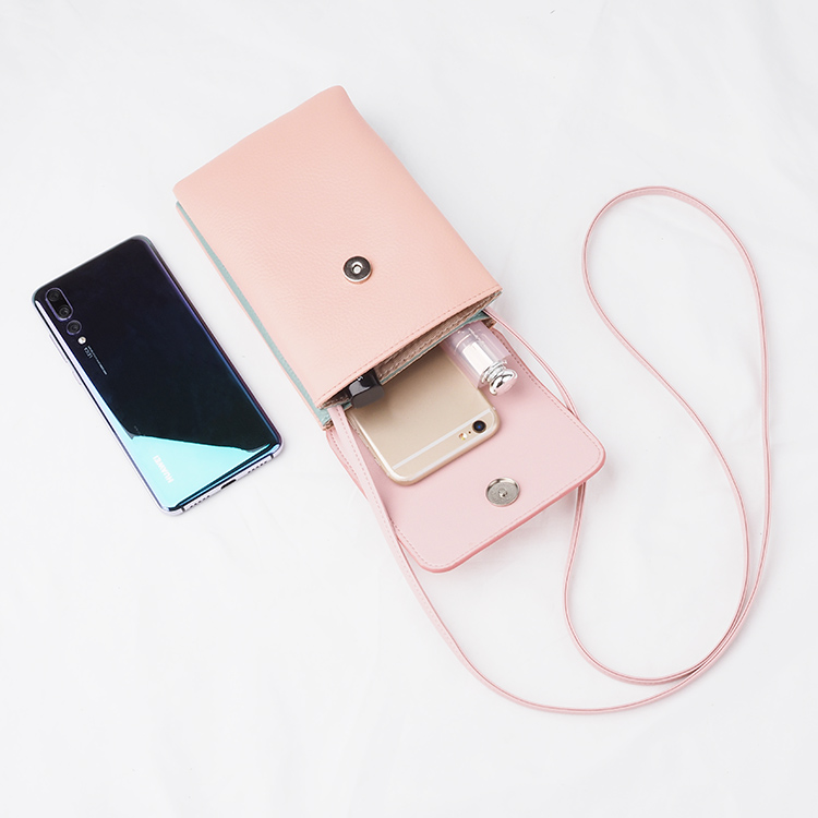 2020 Hot selling soft leather phone bag cell phone case bag