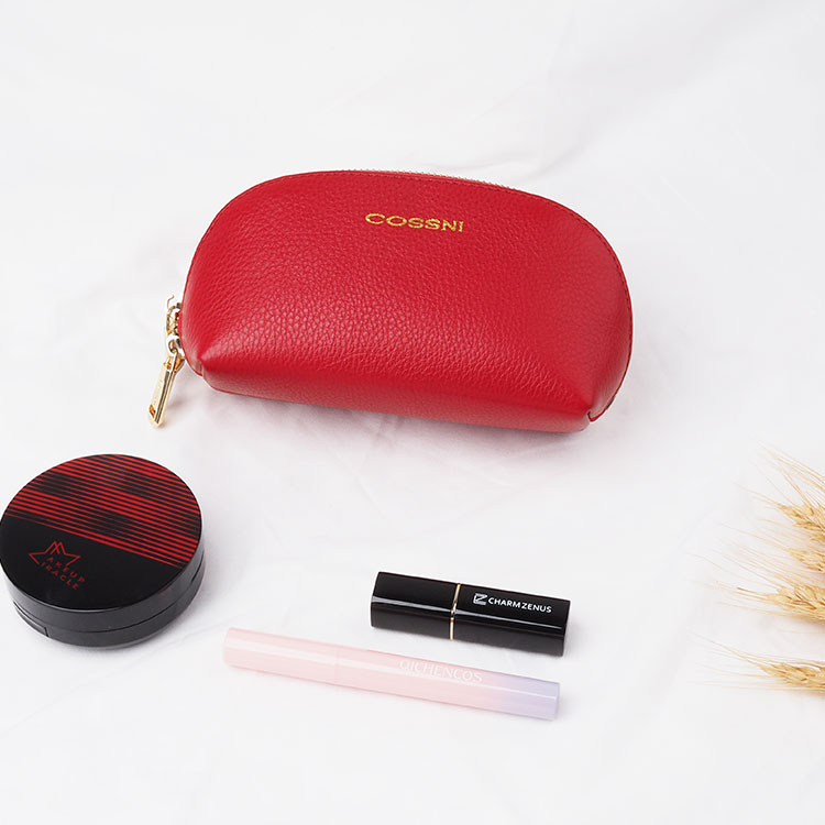 Hot selling multi-function leather travel cosmetic bag travel organizer bag makeup bag