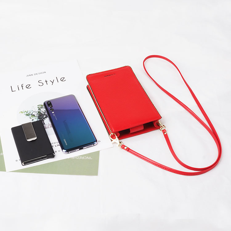 2020 cossni New arrive soft genuine cow leather small phone shoulder bag crossbody phone bag