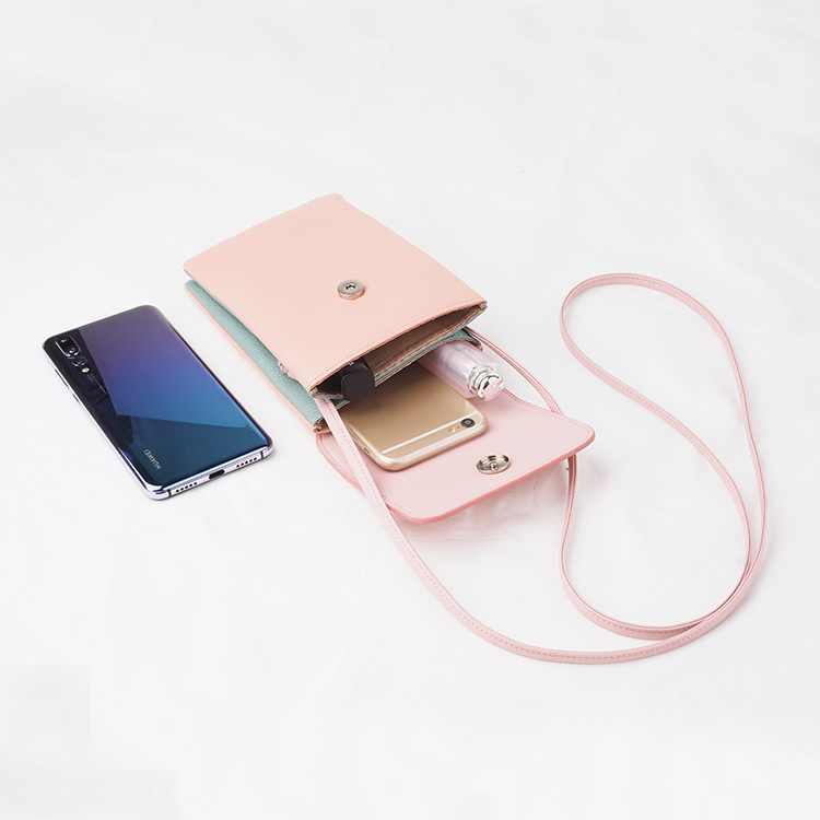 2020 Hot selling soft leather phone bag cell phone case bag
