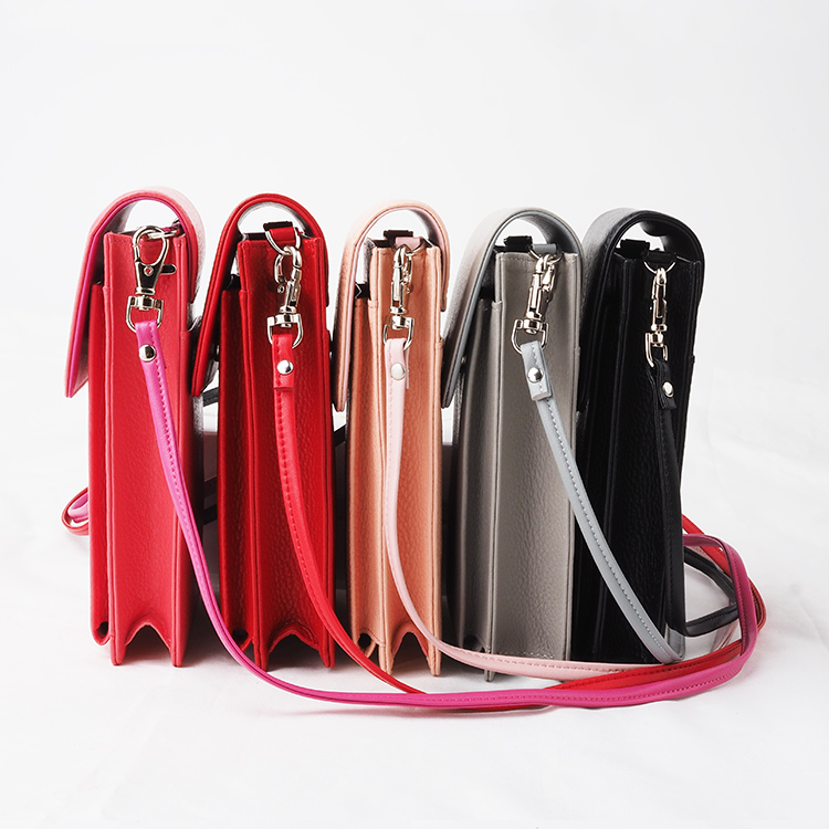 2020 Hot selling soft leather phone bag cell phone case bag