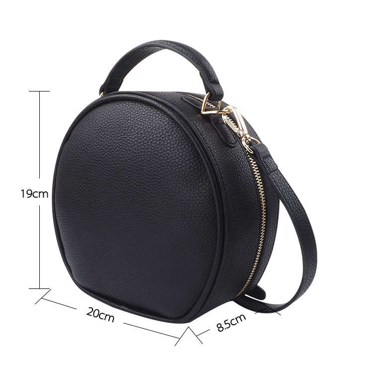 Manufacture Wholesale Fashion Real Leather Simple Women Crossbody Bag