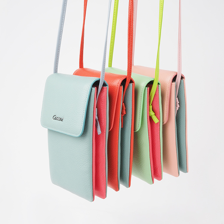 2020 Hot selling soft leather phone bag cell phone case bag