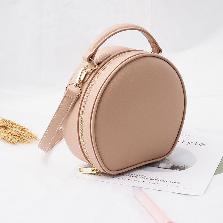 Manufacture Wholesale Fashion Real Leather Simple Women Crossbody Bag