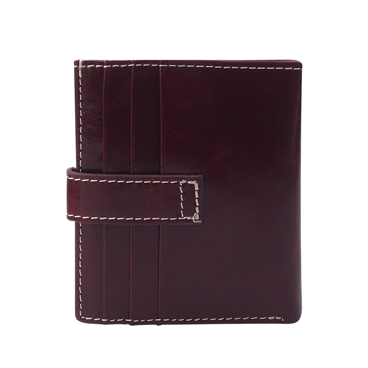 Popular New Design Ladies Leather Material Portable Card Holder