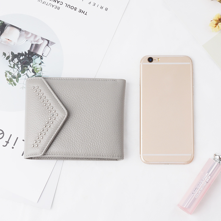 cossni 1804 top genuine pebble leather mini card holder wallet and coin purse