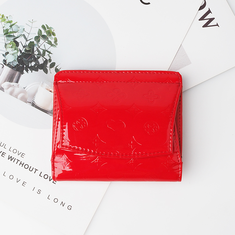 Leather Women Short Wallets