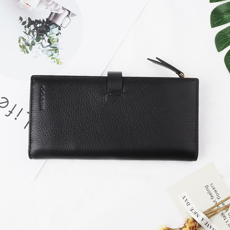 2020 Lady handmade Leather Wallet For Women Customized Logo Long Purse