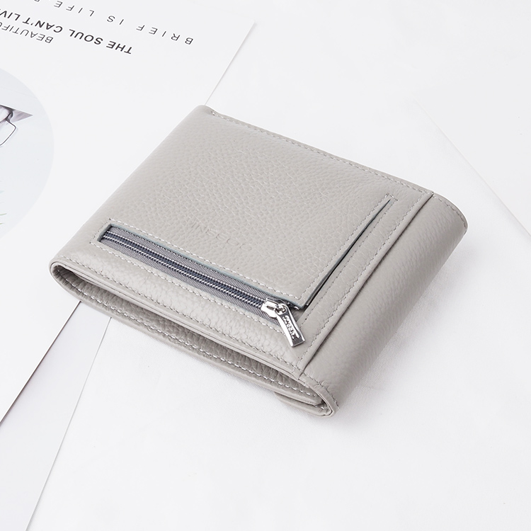 cossni 1804 top genuine pebble leather mini card holder wallet and coin purse