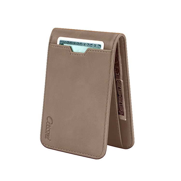 Newable grain Leather Men RFID Wallets