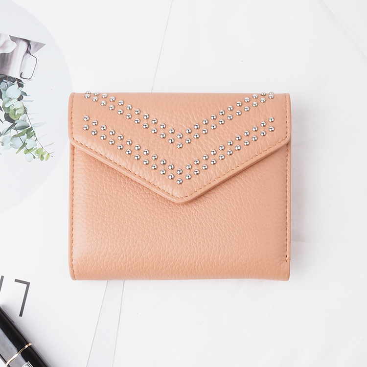 Leather Women Short Wallets