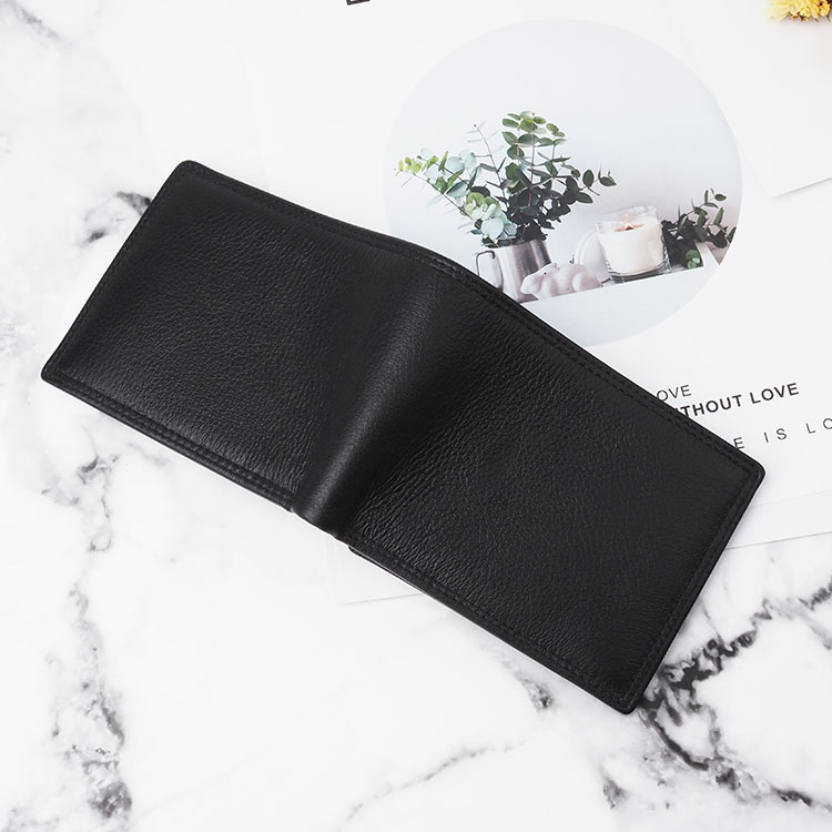 Nature leather wallet for men Slim Bifold Wallet OEM Leather Wallet