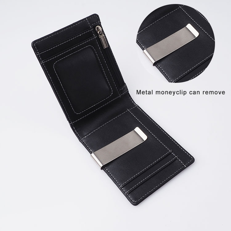 New arrival Thin Minimalist Front Pocket leather wallet men