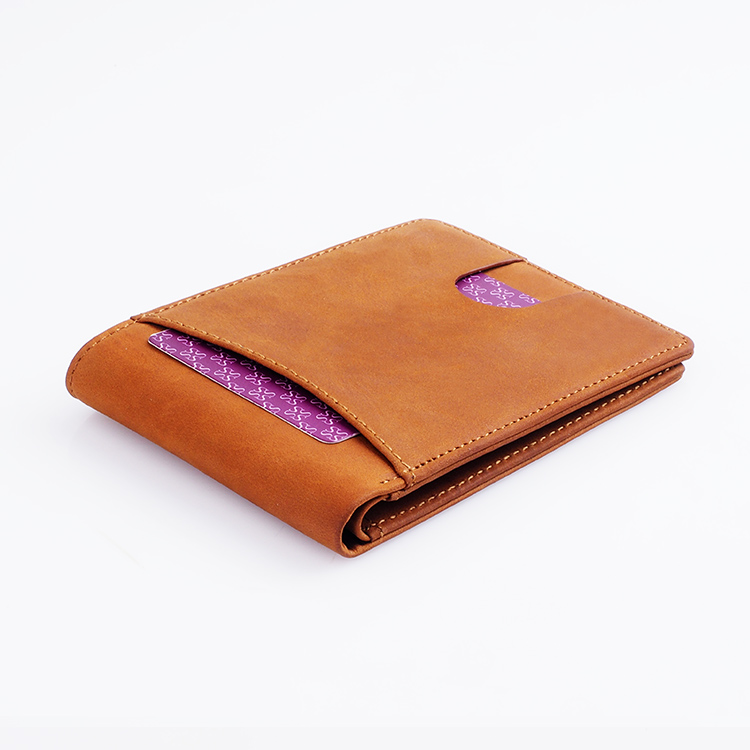 Fashion Low Price Cheap Genuine Leather Wallet for Teens