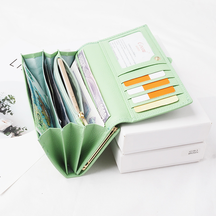 PATENT LEATHER LONG WALLET