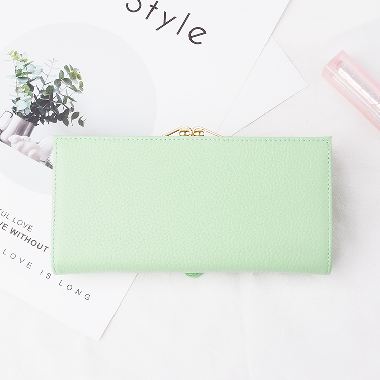 PATENT LEATHER LONG WALLET