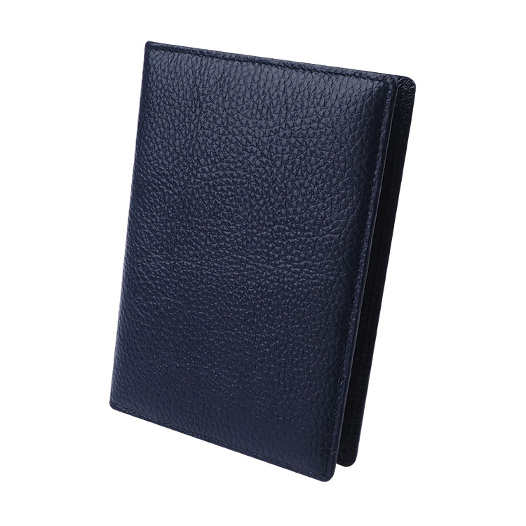 High Quality full grain genuine genuine leather passport holder cover holder case