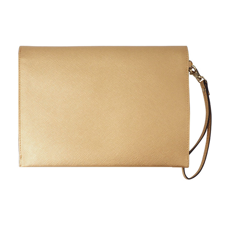 Wholesale Ladies Gold Silver Metallic Leather Envelope Clutch Purse Bag