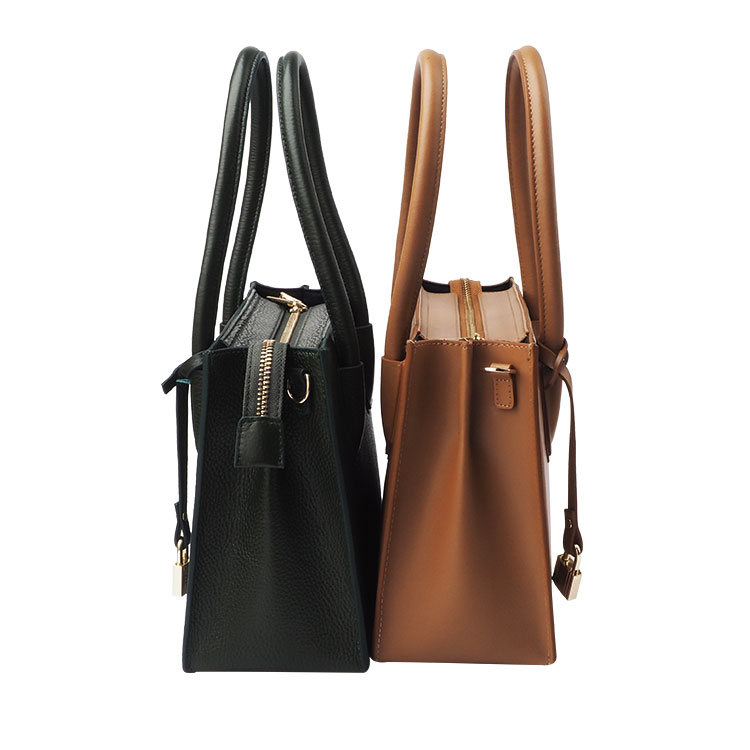 Popular genuine leather shoulder bag women leather handbag