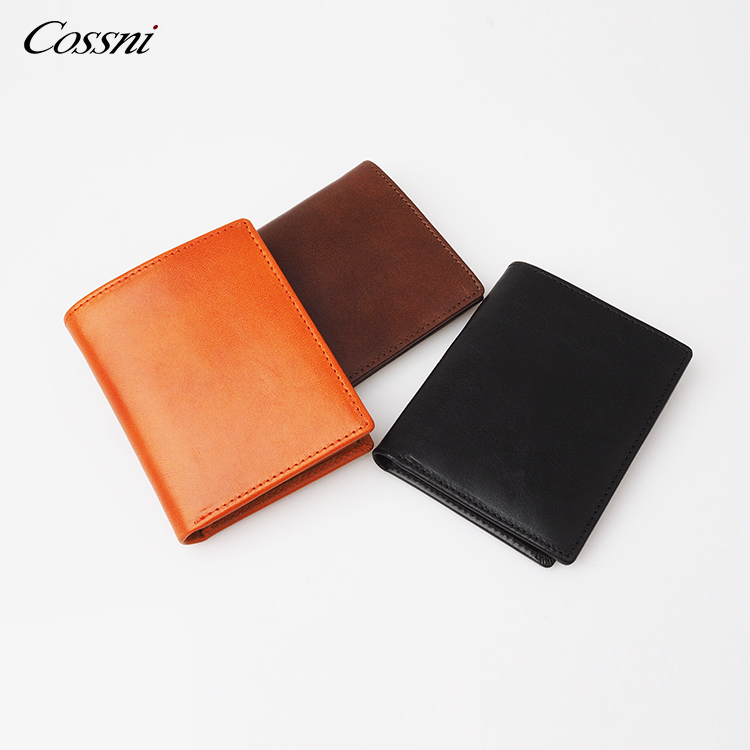 2021 Custom vegetable tanned leather purse italy leather wallet smart RFID money clip mens wallet 2021 Custom vegetable tanned leather purse italy leather wallet smart RFID money clip mens wallet