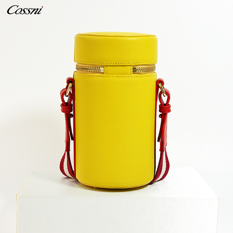 Handbag logo labels woman's handbag shoulder bag leather