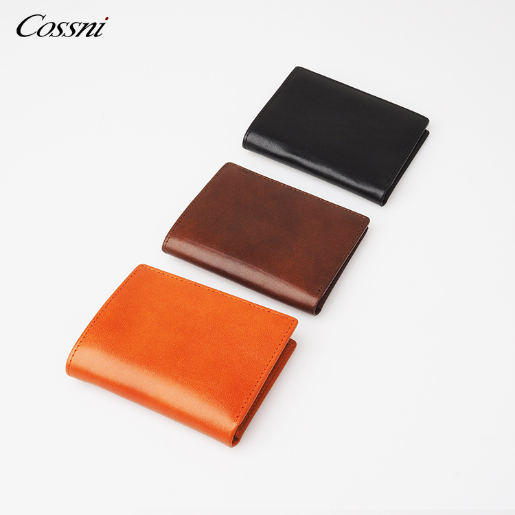 2021 Custom vegetable tanned leather purse italy leather wallet smart RFID money clip mens wallet 2021 Custom vegetable tanned leather purse italy leather wallet smart RFID money clip mens wallet