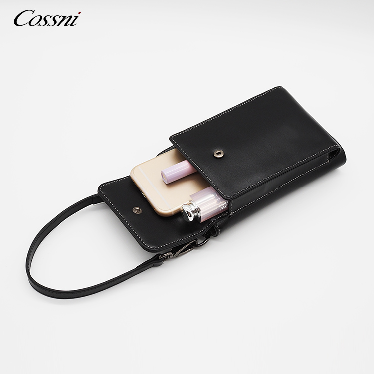 2020 napa leather simple design phone bag, luxury fashion phone bag