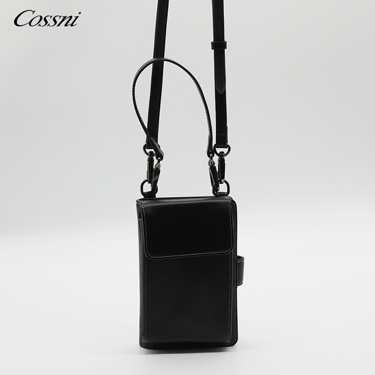 2020 napa leather simple design phone bag, luxury fashion phone bag