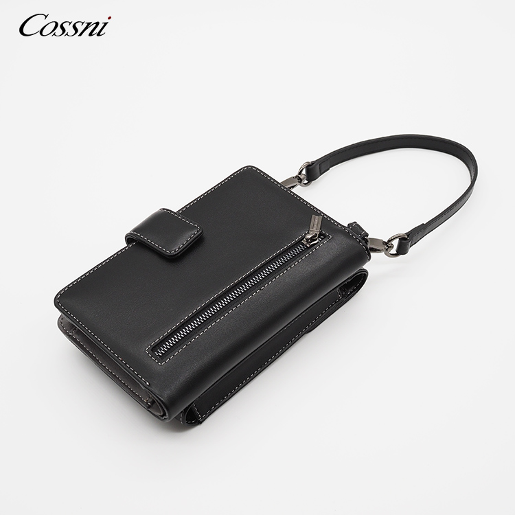 2020 napa leather simple design phone bag, luxury fashion phone bag