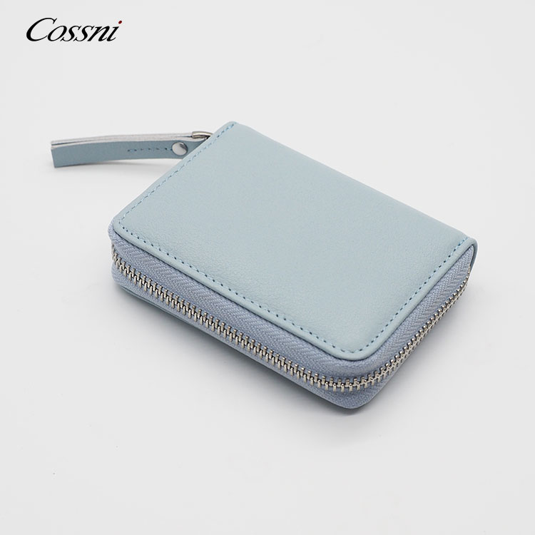 Custom Wholesale Ladies Design coin Purse Fold Wallet Women