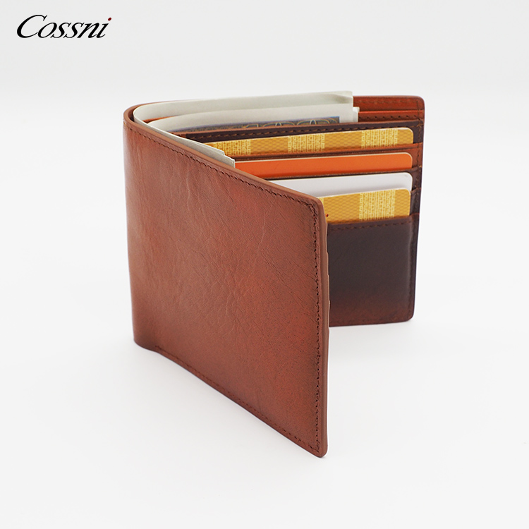 New fashion retro men's wallet wholesale men card holder leather