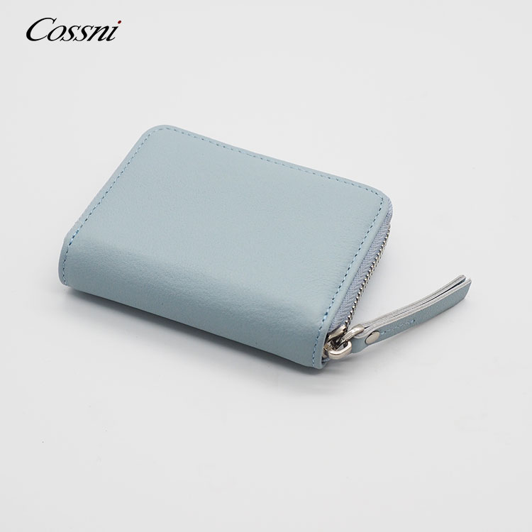 Custom Wholesale Ladies Design coin Purse Fold Wallet Women