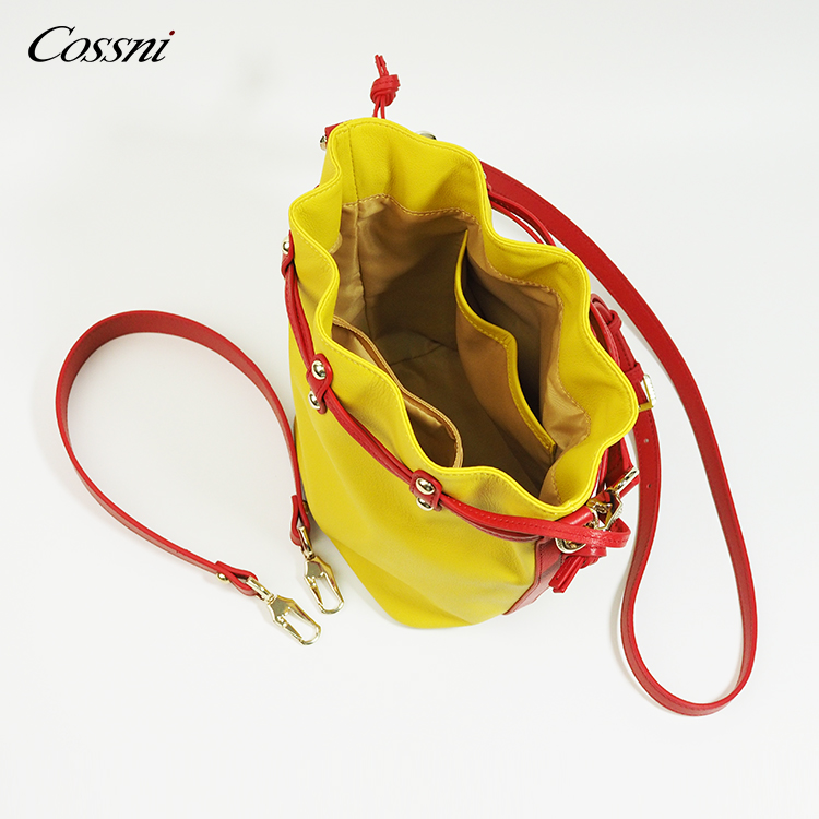 100% genuine leather bag for lady handbag sling bag