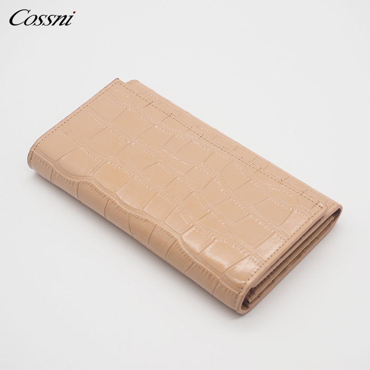 2021 NEW Customize logo Stone pattern leather travel RFID blocking envelope women Pouch purse