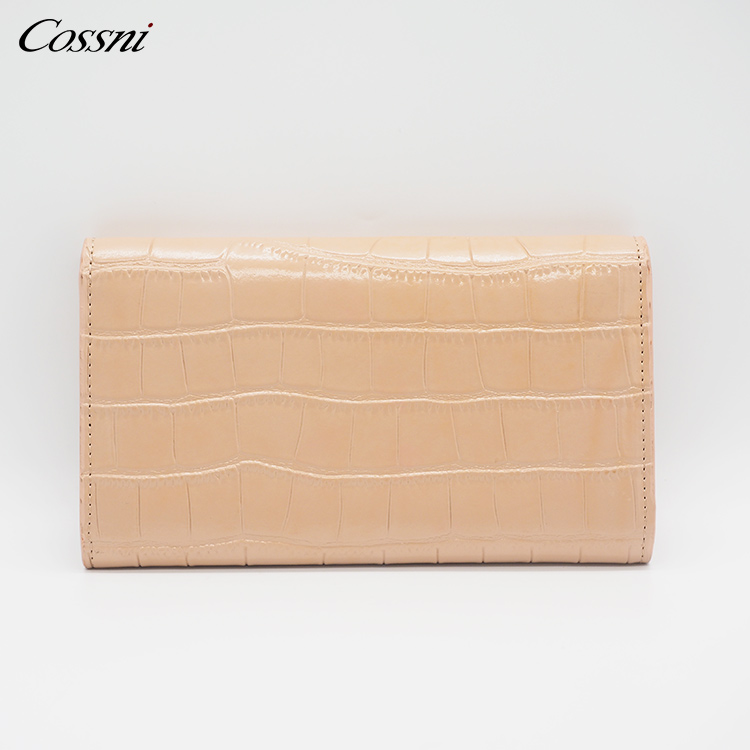 2021 NEW Customize logo Stone pattern leather travel RFID blocking envelope women Pouch purse