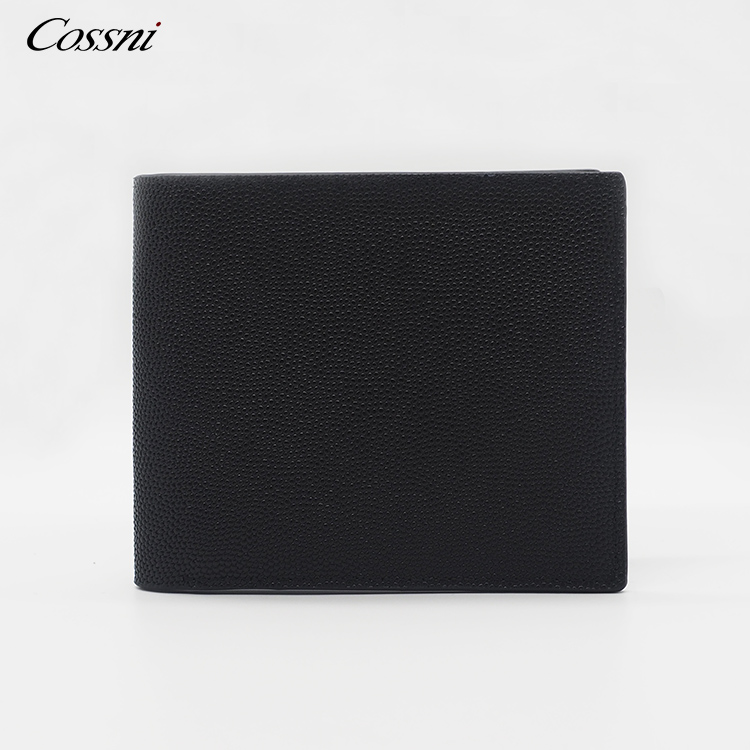 Simple Casual Short Stylish Leather Wallet Men Wallet