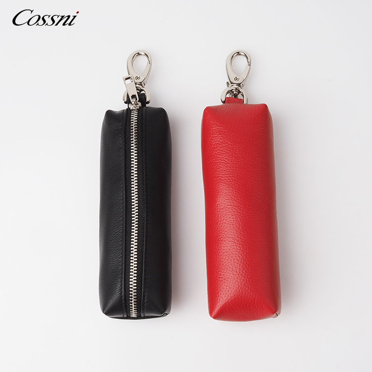 2020 Hot sale Genuine leather keychain holder case women mini coin purses