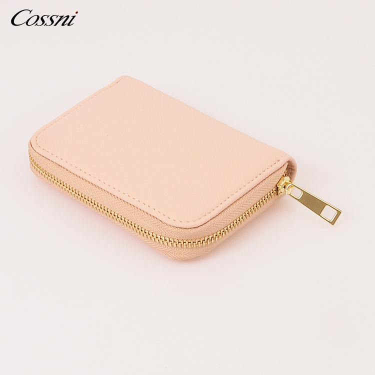Hot Sale Coin Wallet Custom Branded Genuine Leather business case Mini Coin Pouch