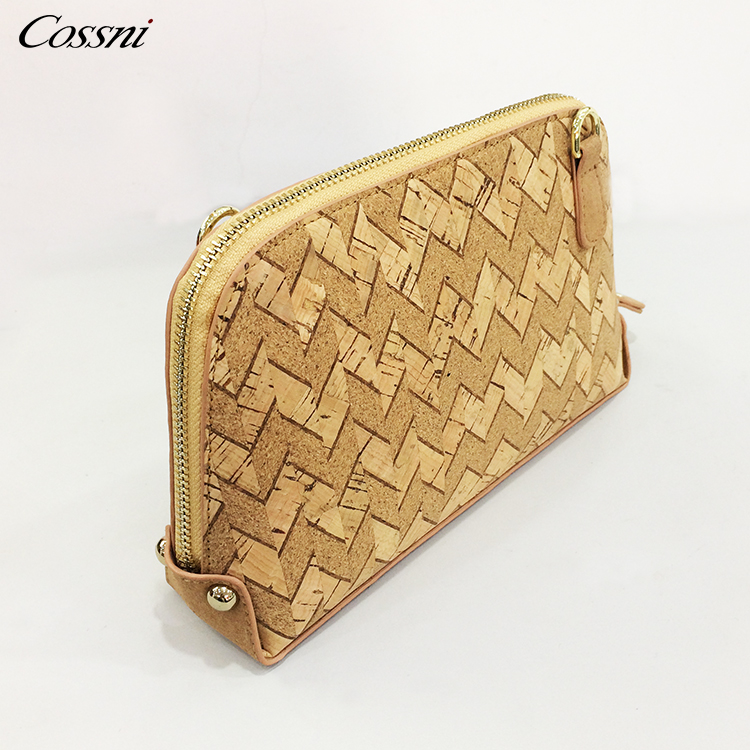 Vegan Cork Wallets Purse Handbags for Womens Eco Friendly Cork Clutch Bag