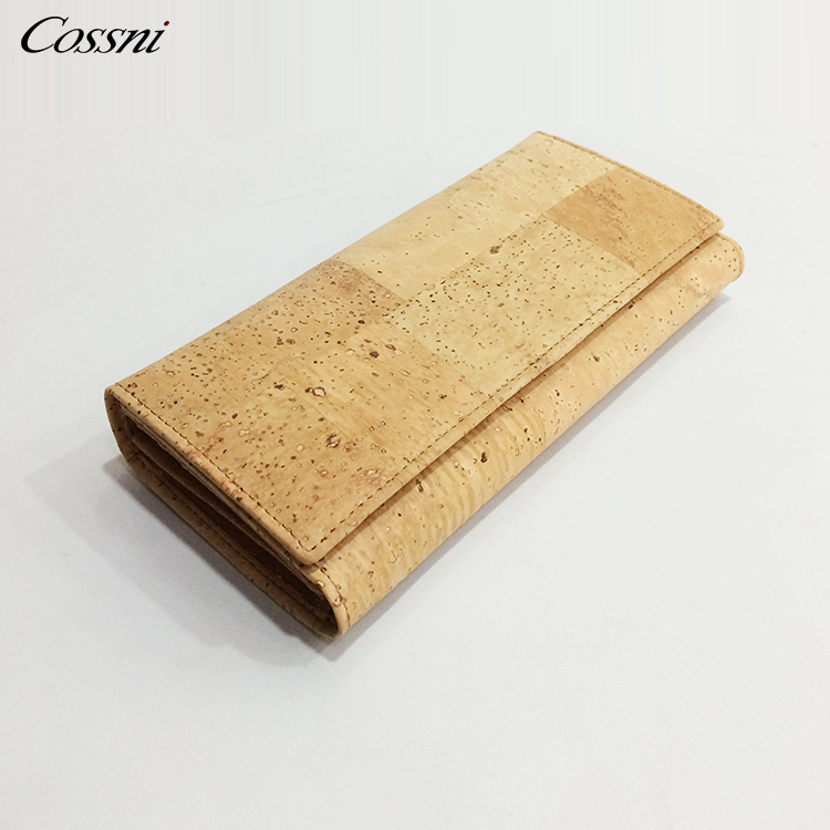 Cork Wallet Zipper Around Cell Phone Clutch Purse for iPhone X 8 7 6 6s Plus Vegan Gift