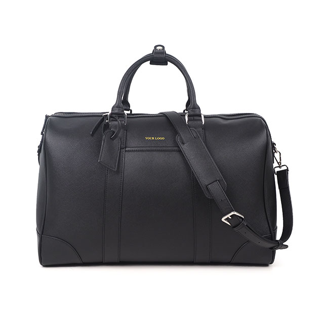 Customized logo large capacity unisex travelling bags luggage vegan leather duffle bags