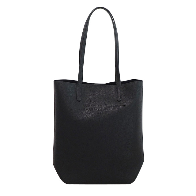 Wholesale Fashion Lady's Black Handbags Daily Leather Tote Bag For Women